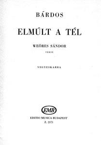 Bárdos: Elmúlt a tél