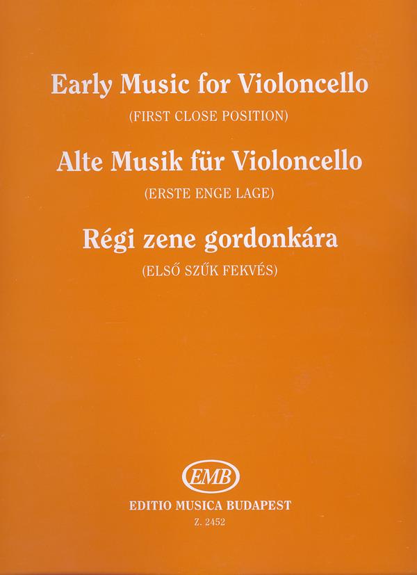 Brodszky: Early Music For violoncello