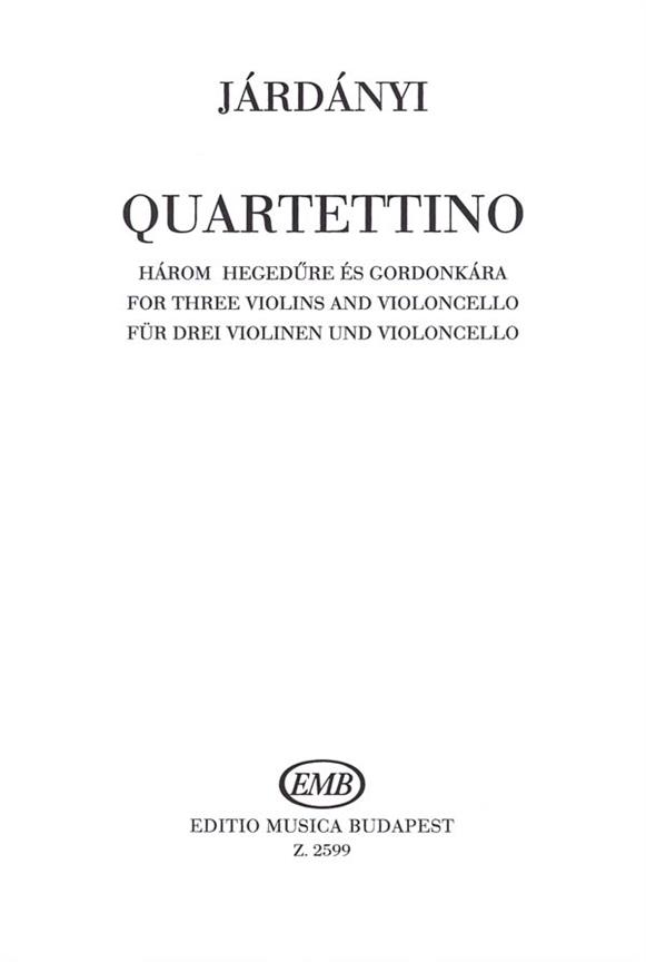 Járdányi: Quartettino