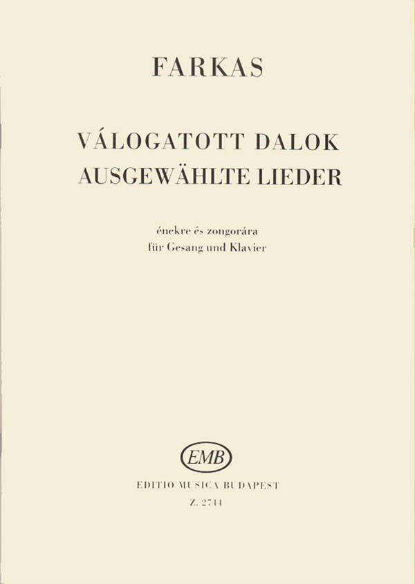 Farkas: Selected Songs