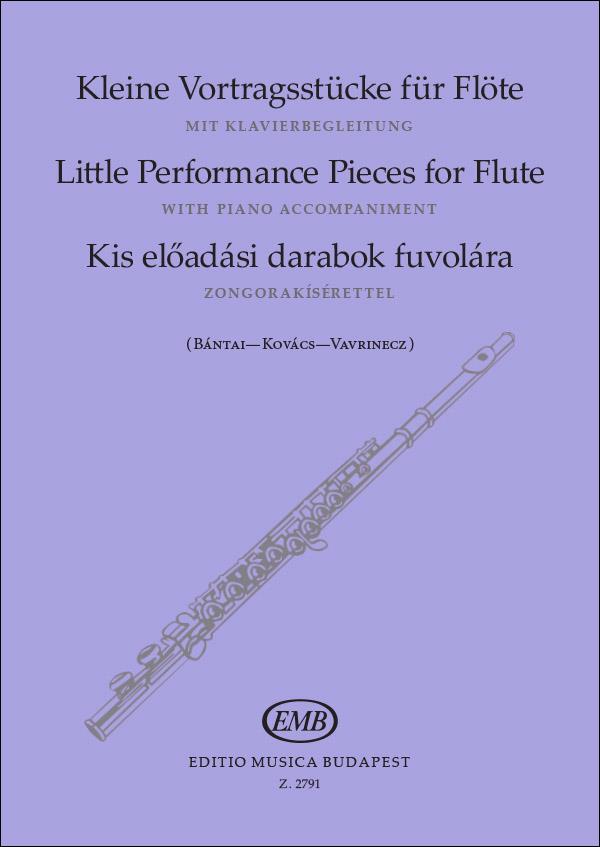 Bántai: Small Performancee Pieces for Flute with piano accompaniment