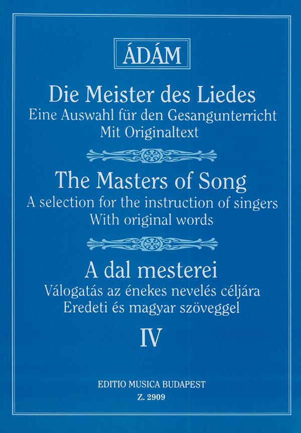 Ädám: The masters of song 4
