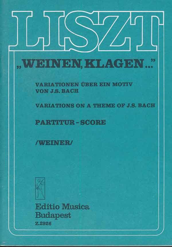 Liszt: Weinen, Klagen