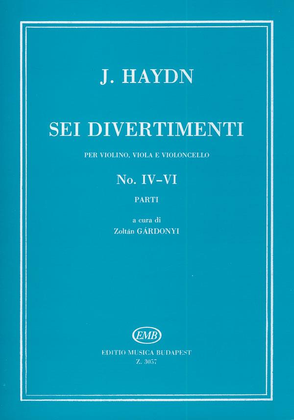 Haydn: Sei divertimenti