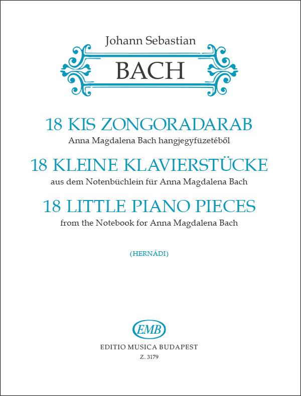 Bach: 18 Small Piano Pieces