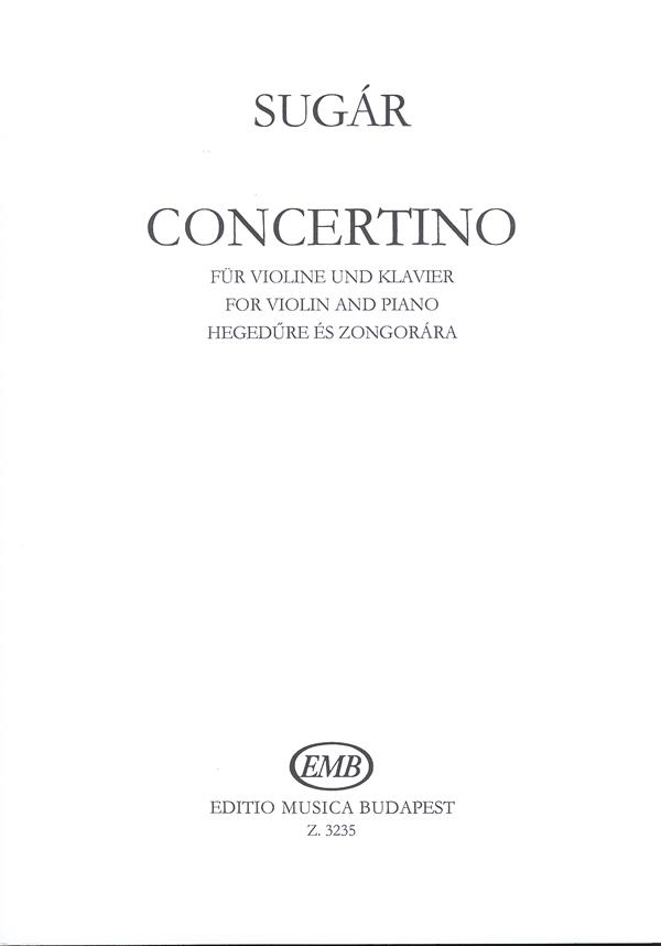 Sugár: Concertino