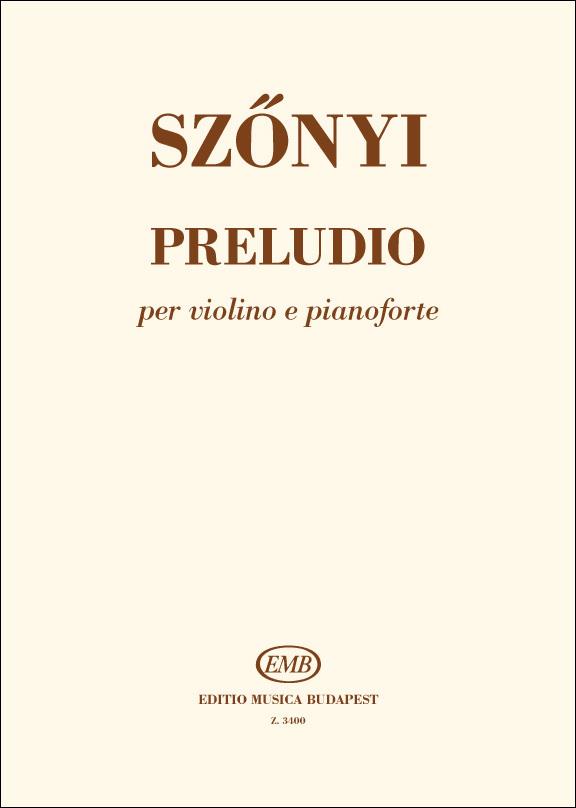 Szőnyi: Preludio