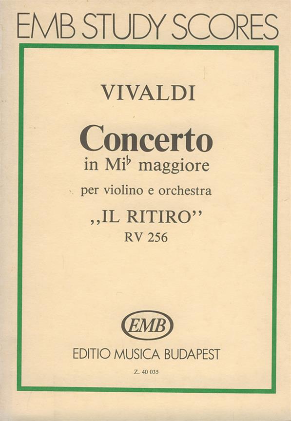 Vivaldi: Concerto in mi bemolle maggiore 'II ritiro'