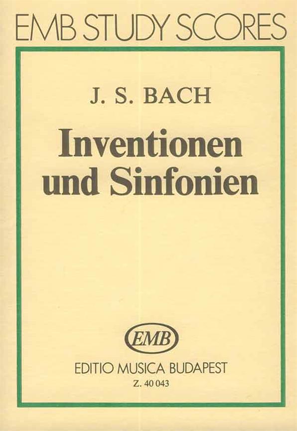 Bach: Inventions and Symphonies BWV 772-801