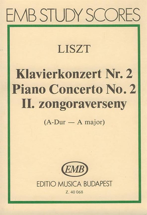 Liszt: Piano Concerto No. 2 in A major