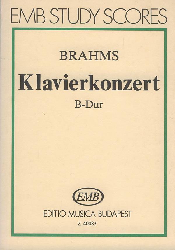 Brahms: Piano Concerto in B-flat major