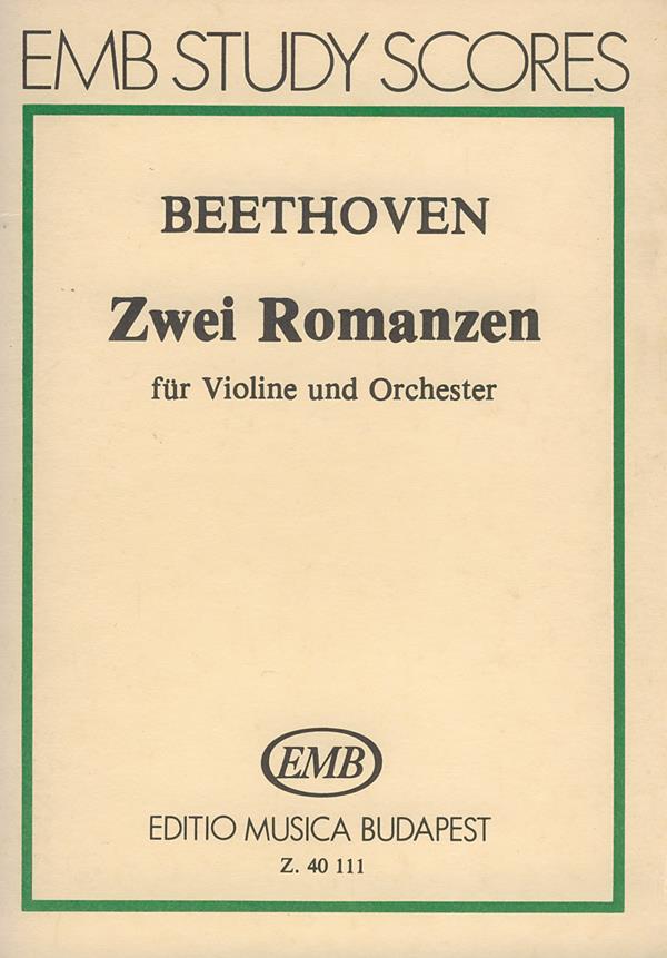 Beethoven: Two Romances (F major, G major)