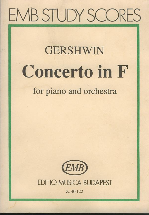 Gershwin: Concerto in F