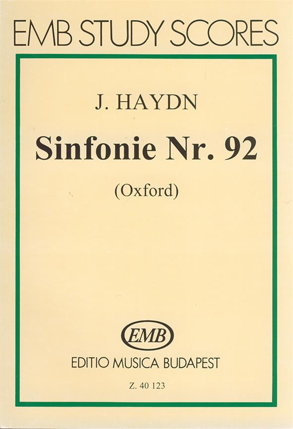 Haydn: Symphony No. 92 in G major