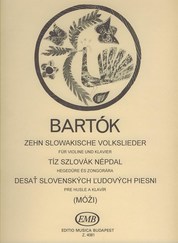 Bartók: Ten Slovak Folksongs