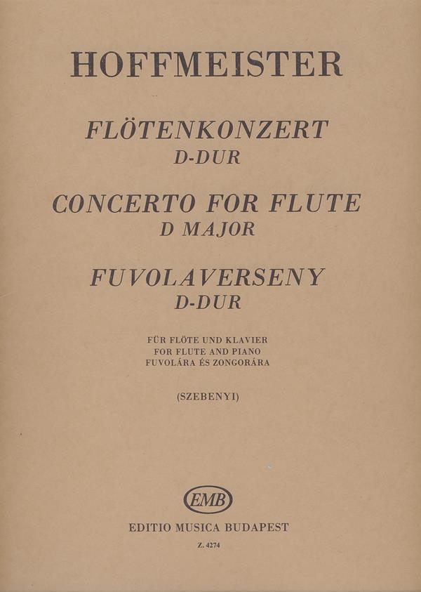 Hoffmeister: Concerto for Flute D major