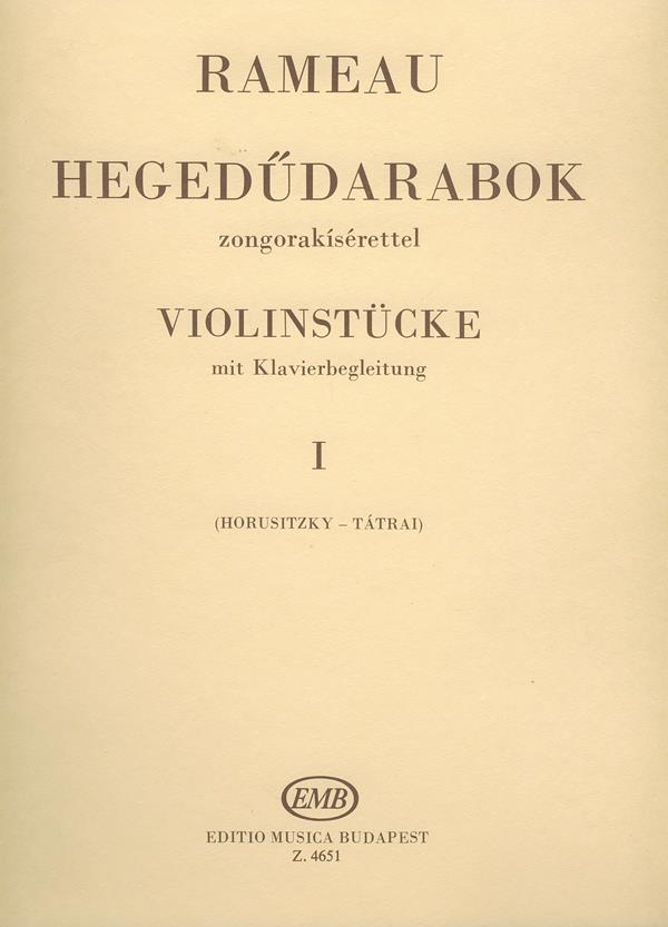 Rameau: Violinstücke I