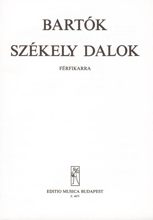 Bartók: Székely dalok