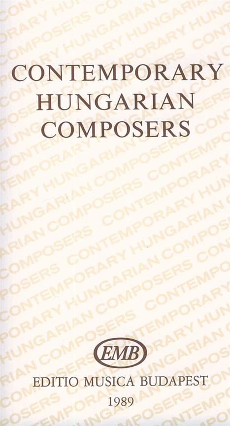 Varga: Contemporary Hungarian Composers