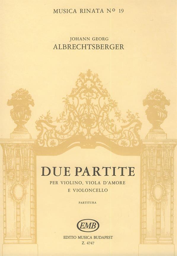 Albrechtsberger: Due partite