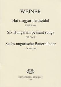 Weiner: Hungarian Peasant Songs