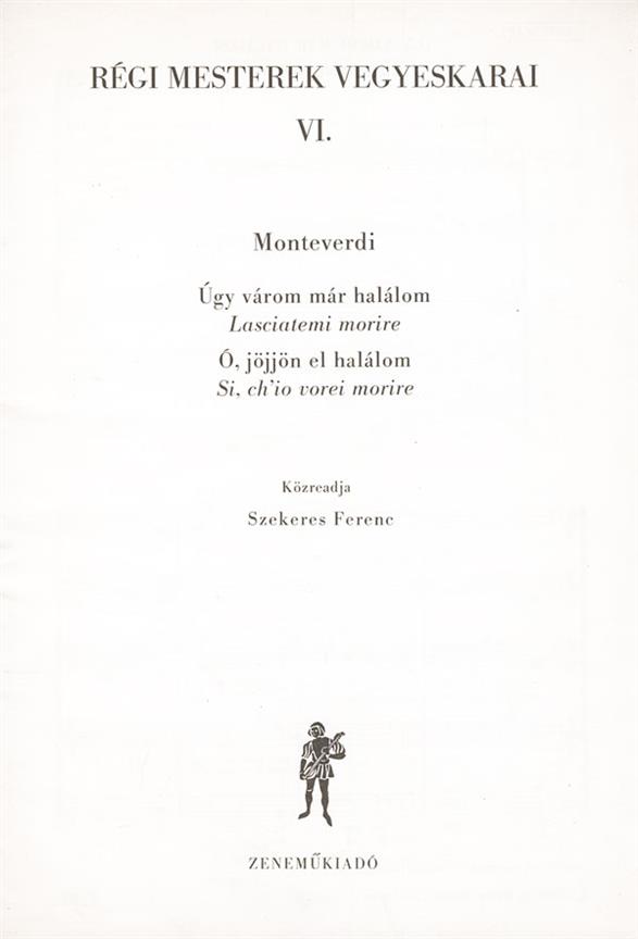 Old Masters' Mixed Choruses 6