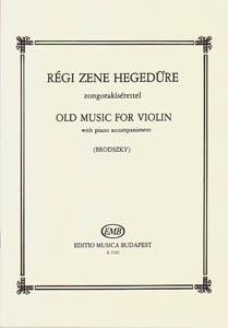 Old music for Violin