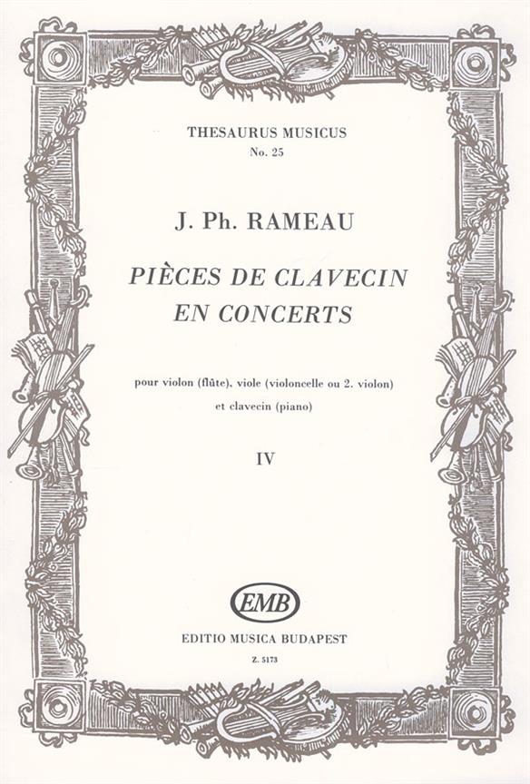 Rameau: Pieces de clavecin en concerts 4