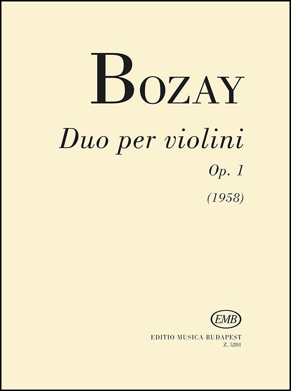 Bozay: Duo per violini