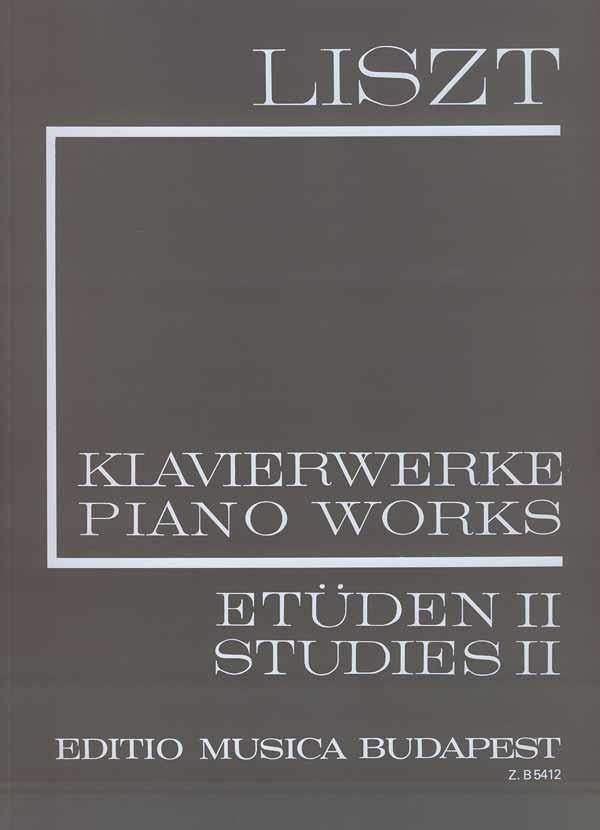 Liszt: Studies. 3 Concert Studies, Three poetic capricci (I/2)