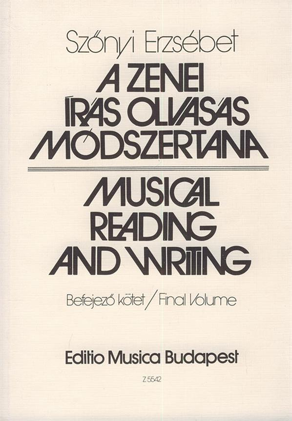 Szőnyi: Musical Reading and Writing