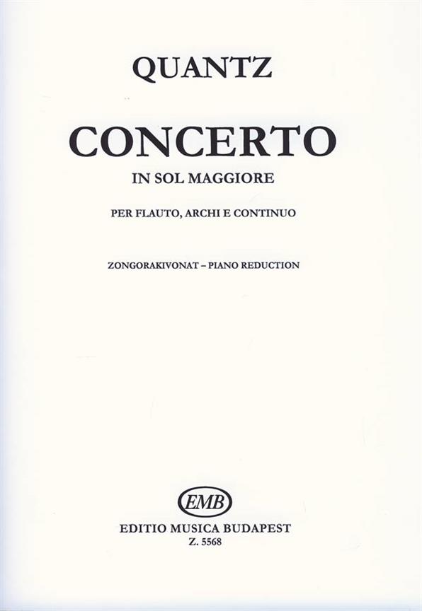 Quantz: Concerto in sol maggiore