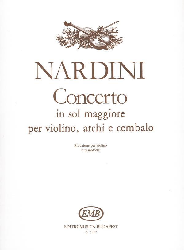 Nardini: Concerto in sol maggiore