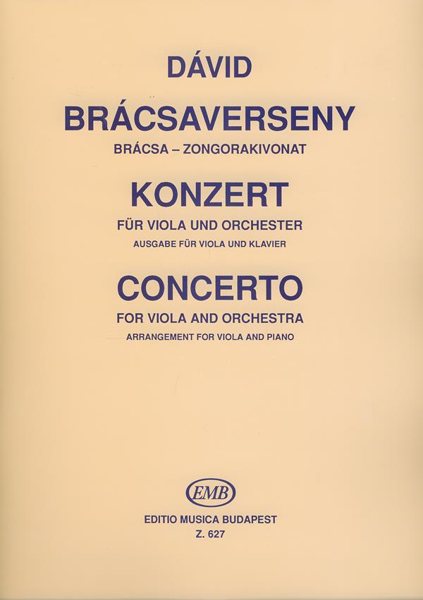 Dávid: Concerto for Viola and orchestra