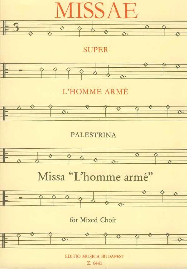 Palestrina: Missa L'homme armé