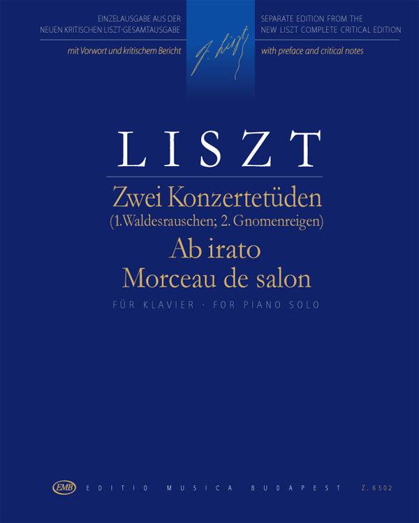 Liszt: Two Concert Studies, Ab irato, Morceau de salon