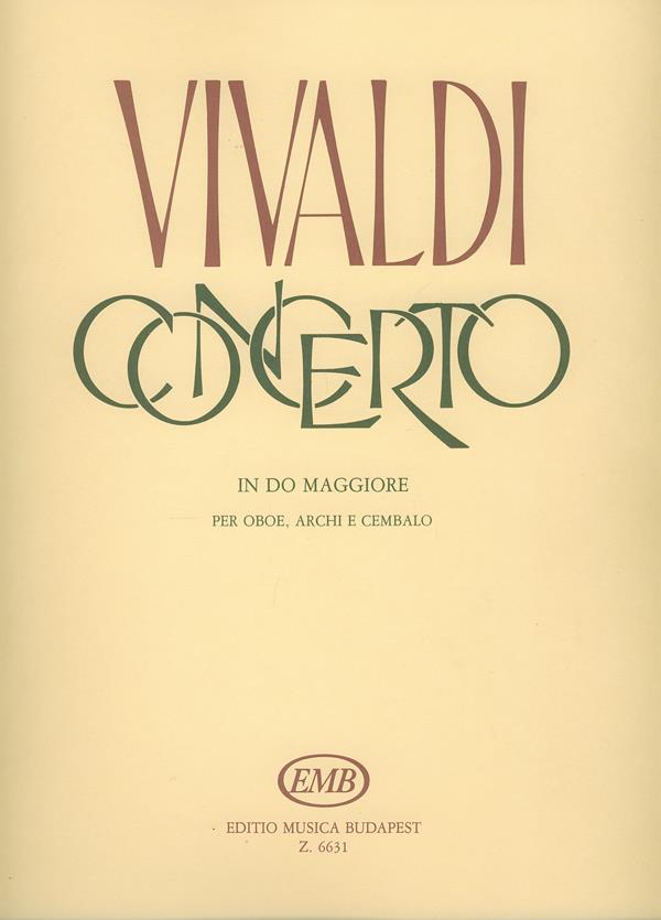 Antonio Vivaldi: Concerto in do maggiore per oboe e Pianoforte, R
