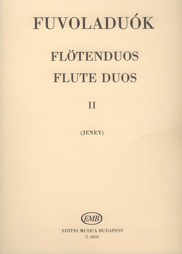 Zoltan Jeney: Flötenduos II