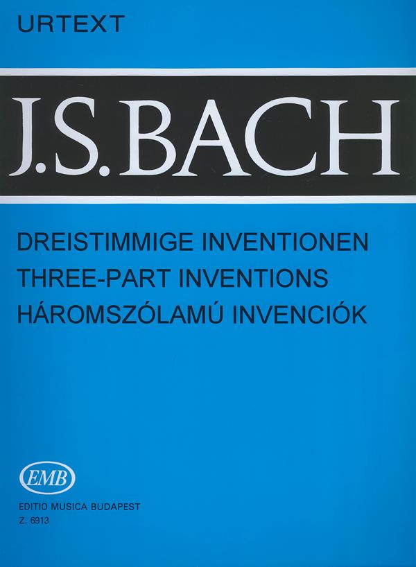 Bach: Dreistimmige Inventionen (15 Sinfonien) BWV 787-((15 Sinfonien) BWV 787-801)