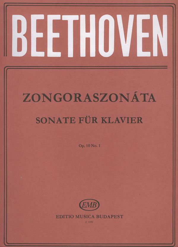 Beethoven: Klaviersonaten in Einzelausgaben op.10.No.1 op. 1 (op. 10 Nr. 1, c-Moll