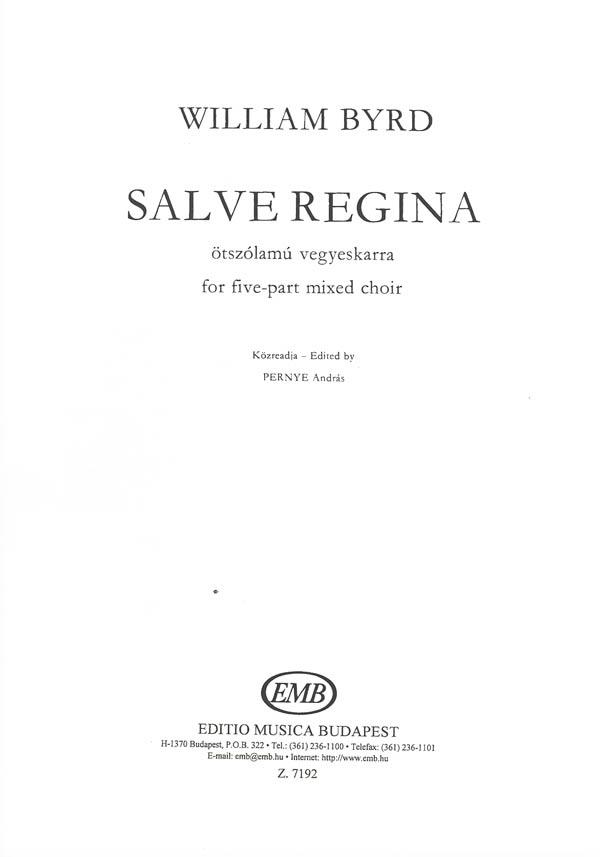 W. Byrd: Salve Regina