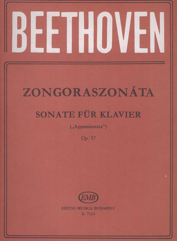 Beethoven: Klaviersonaten op. 57 f-Moll, Appassionata