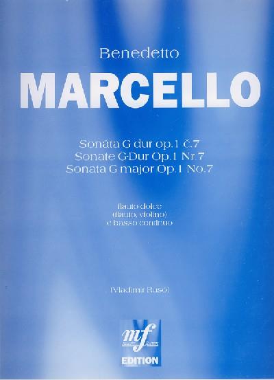 Benedetto Marcello: Sonate G-Dur op.1 Nr.7 MF 102 op.1 c.7