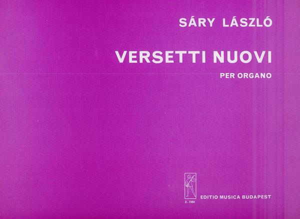 László Sáry: Versetti nuovi