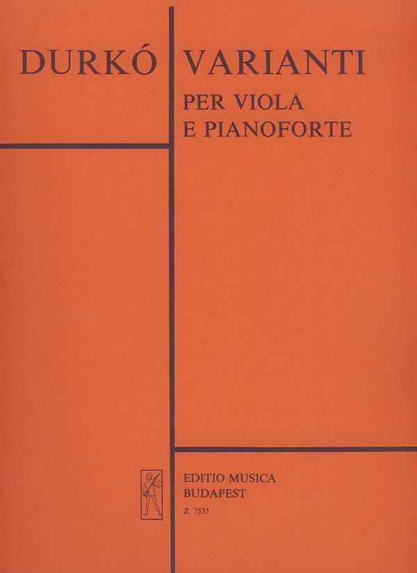 Zsolt Durkó: Varianti