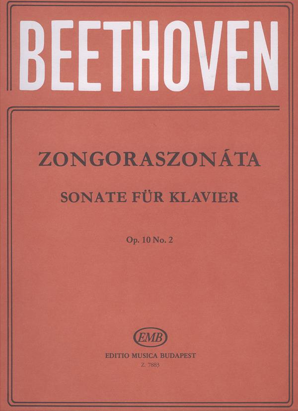 Beethoven: Klaviersonaten in Einzelausgaben (Weiner) op. 10(op. 10 Nr. 2, F-Dur)