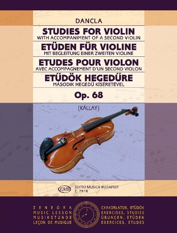 Dancla: 15 Etüden Op. 68