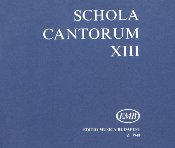 Schola cantorum XIII Zwei- und dreistimmige Motet(Zwei- und dreistimmige Motetten)