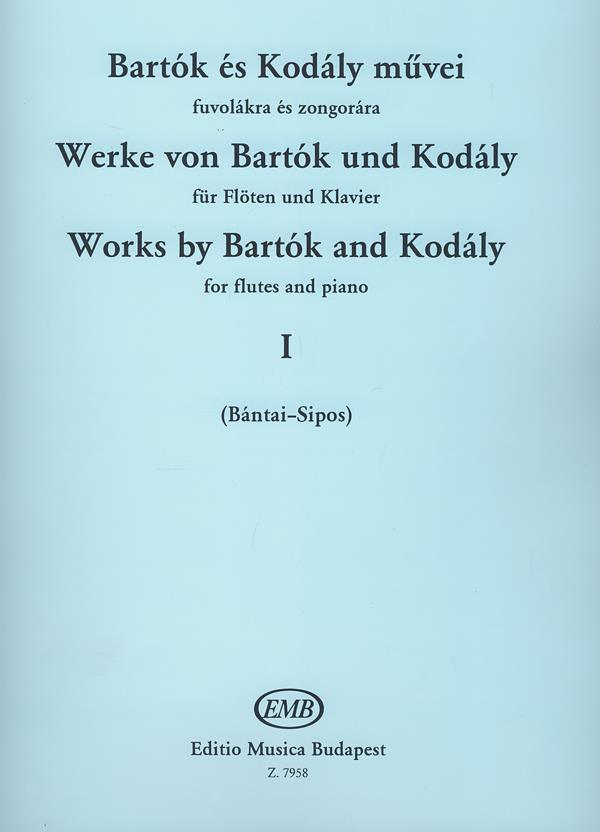 Werke Von Bartok Und Kodaly I (Fur Flöten und Klavier)