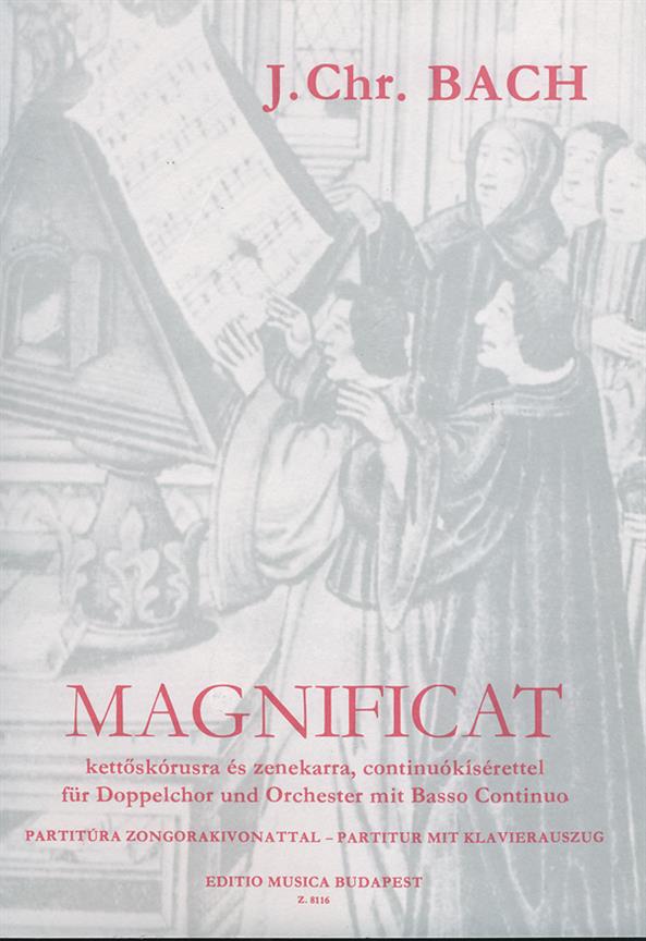 Johann Christian Bach: Magnificat  Für Doppelchor Und Orchester Mit Bass